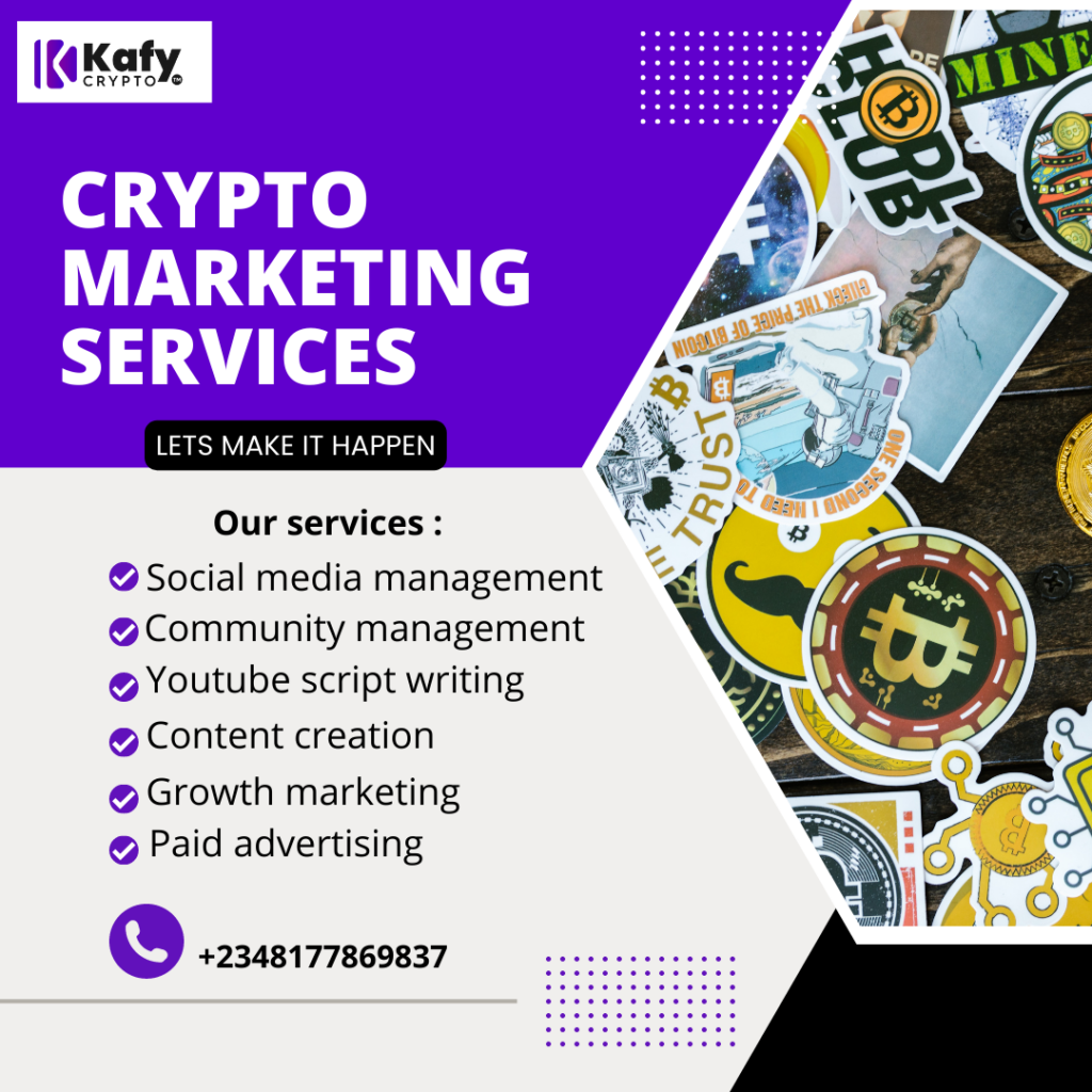 Kafy crypto marketing services