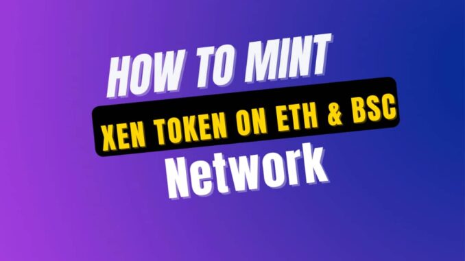 How to mint xen token