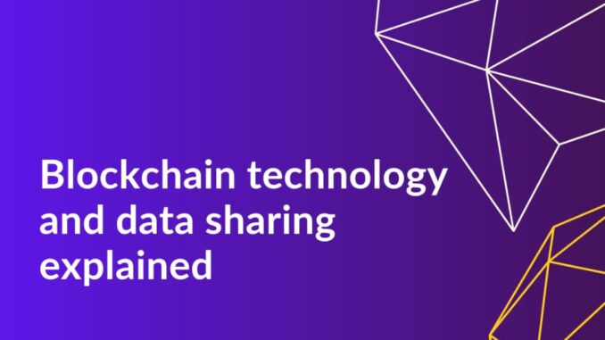 blockchain technology and data sharing
